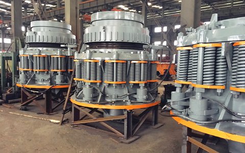SJ Series Spring Cone Crusher — workshop photo 3