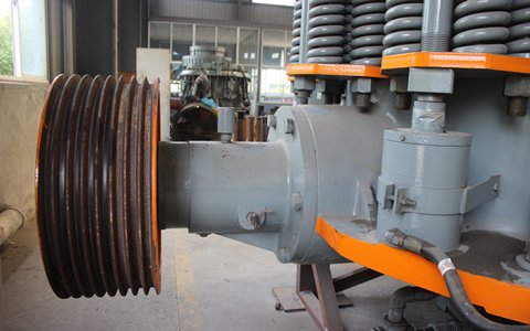 SJ Series Spring Cone Crusher — workshop photo 4